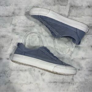 Women's Casual Canvas Sneakers - Gray